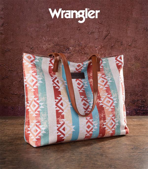 Montana West Aztec Canvas Tote