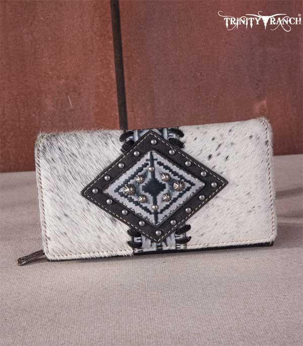 Trinity Ranch Cowhide Leather Wallet