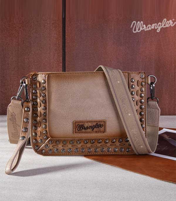 Wrangler Studded Wristlet Crossbody