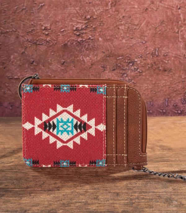 Wrangler Southwestern Art Print Mini Zip Card Cas
