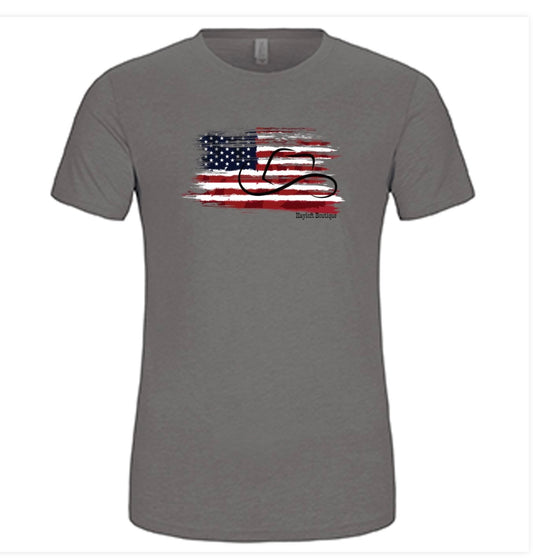 Cowboy/Cowgirl flag T’s
